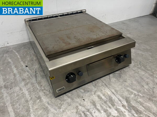 Zanussi Sudderplaat 80 cm GAS Horeca Edelstahl Durchkochplatte – Bild 3