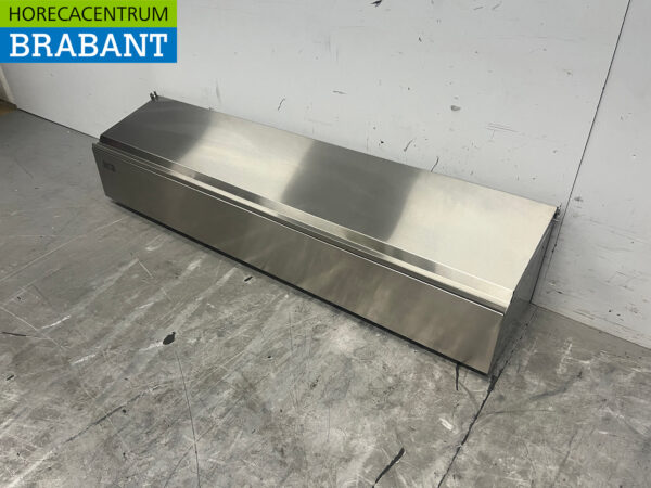 HCB GN-Tablett aus Edelstahl mit Deckel 6 x 1/6 Gastronorm GN 106 cm Horeca – Bild 2