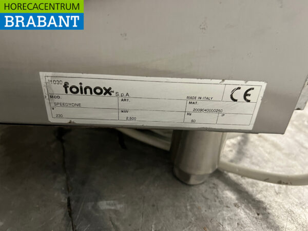 Foinox Konvektionsofen aus Edelstahl Konvektionsofen 230V Horeca – Bild 5