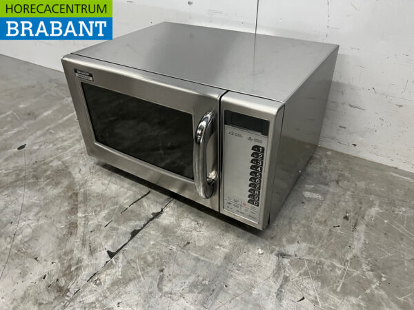 Edelstahl Sharp R-15AT Mikrowellenherd 28 Liter 230V Horeca – Bild 2