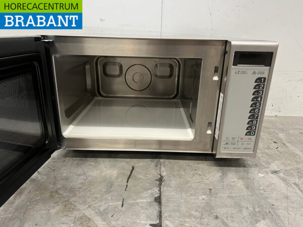 Edelstahl Sharp R-15AT Mikrowellenherd 28 Liter 230V Horeca – Bild 4