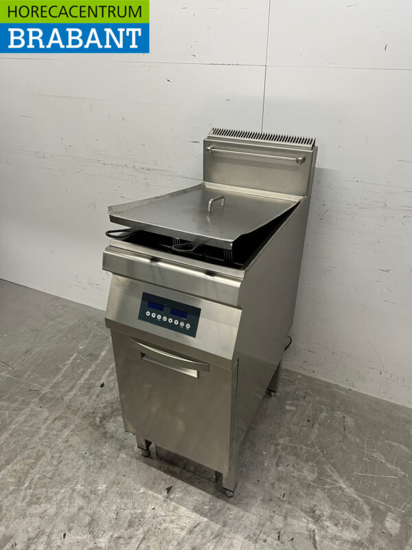 Fry Logic FLS 300 Fritteuse aus Edelstahl 22 Liter GAS + 230V Horeca – Bild 2