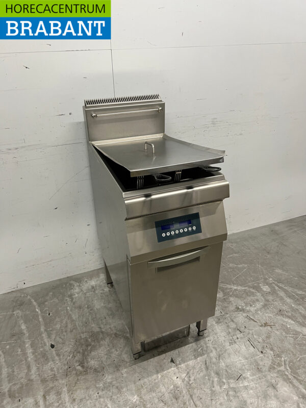 Fry Logic FLS 300 Fritteuse aus Edelstahl 22 Liter GAS + 230V Horeca – Bild 3