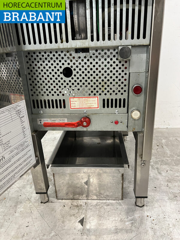 Fry Logic FLS 300 Fritteuse aus Edelstahl 22 Liter GAS + 230V Horeca – Bild 6