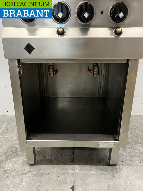 MKN Doppel-Fritteuse aus Edelstahl 2 x 12 Liter 400V Horeca – Bild 5