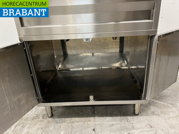 Edelstahl-Doppelfritteuse 2 x 12 Liter 400V Horeca – Bild 5