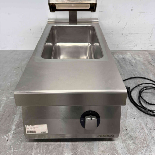 Edelstahl Zanussi Frieswarmer Frieswarmer Halter 40 cm 230V Horeca