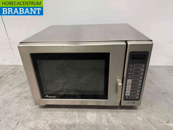 Edelstahl Amana RCS511A Mikrowelle 1100 Watt 230V Horeca
