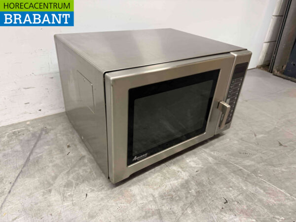 Edelstahl Amana RCS511A Mikrowelle 1100 Watt 230V Horeca – Bild 3