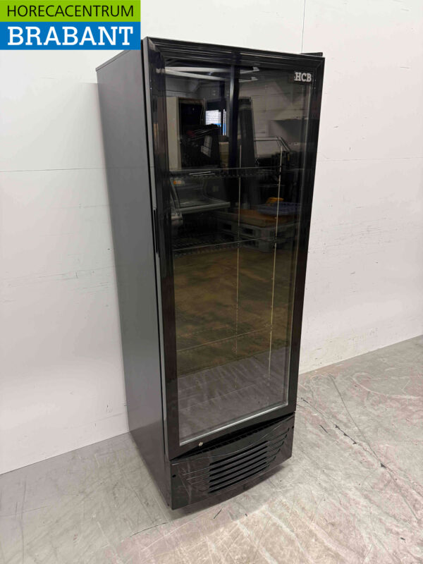 HCB Glastürkühlschrank Getränkekühlschrank 278 Liter 230V Horeca – Bild 3