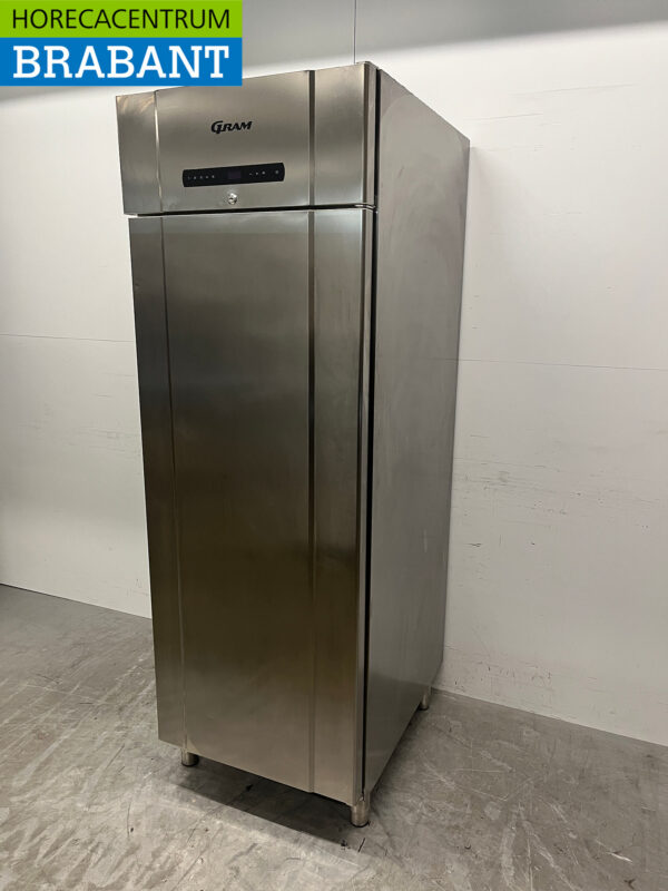 Edelstahl Gram Gefrierschrank 583 Liter 230V Horeca – Bild 2