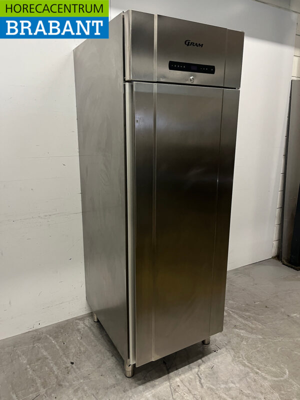 Edelstahl Gram Gefrierschrank 583 Liter 230V Horeca – Bild 3