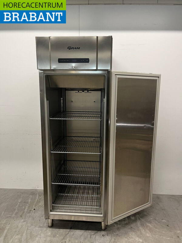 Edelstahl Gram Gefrierschrank 583 Liter 230V Horeca – Bild 4