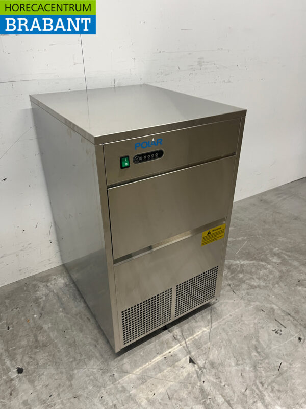 Polar GL192 Eiswürfelmaschine aus Edelstahl mit 10 kg Bunker Produziert 50 kg pro Tag 230V Horeca – Bild 3