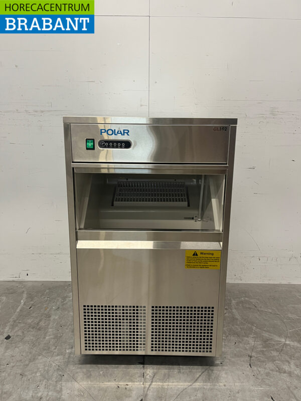 Polar GL192 Eiswürfelmaschine aus Edelstahl mit 10 kg Bunker Produziert 50 kg pro Tag 230V Horeca – Bild 4