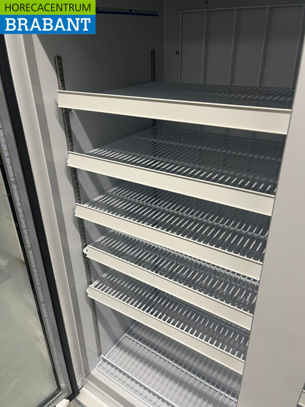 Polar GH507 Doppeltürige Glastür-Gefriertruhe Gefrierschrank 920 Liter 230V Horeca – Bild 5
