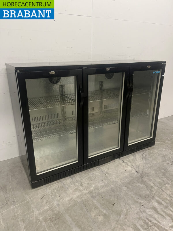 Polar GL004 Backbar Bar Kühler 3 Türen 135 cm 230V Horeca – Bild 3