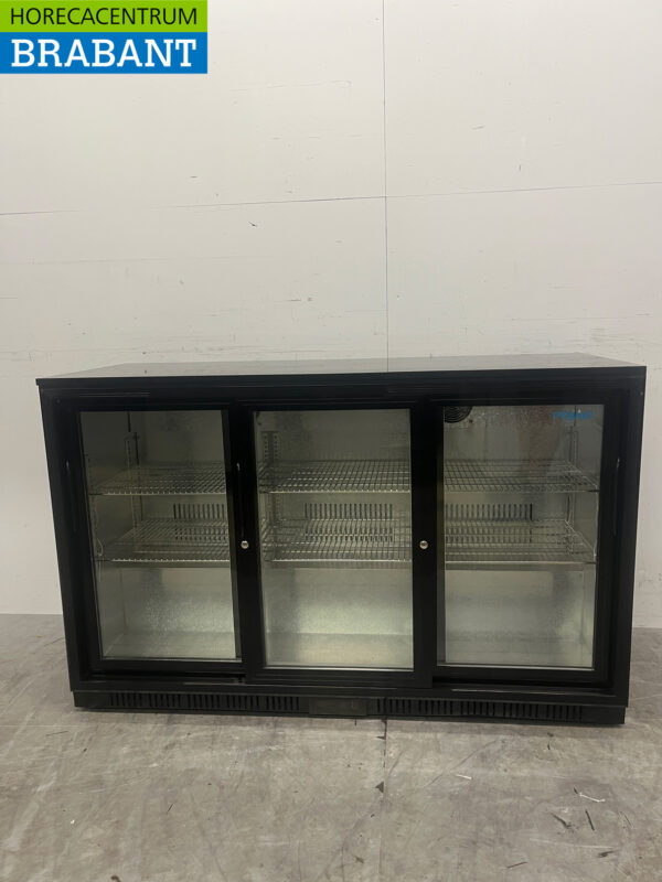 Polar GL013 Backbar Bar Kühler 3 Türen 135 cm 230V Horeca
