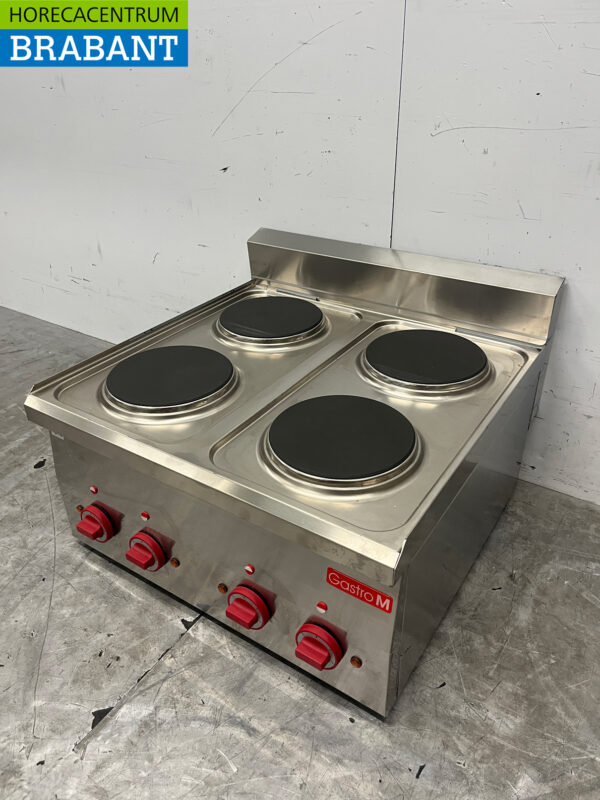 Edelstahl Gastro M GL905 Grillplatte Glatte Grillplatte 60 cm 400V Horeca – Bild 2