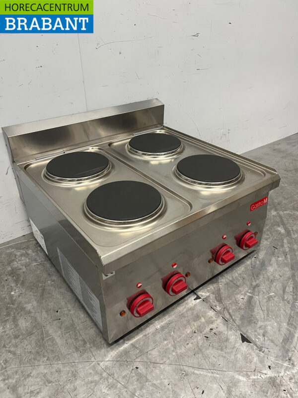 Edelstahl Gastro M GL905 Grillplatte Glatte Grillplatte 60 cm 400V Horeca – Bild 3