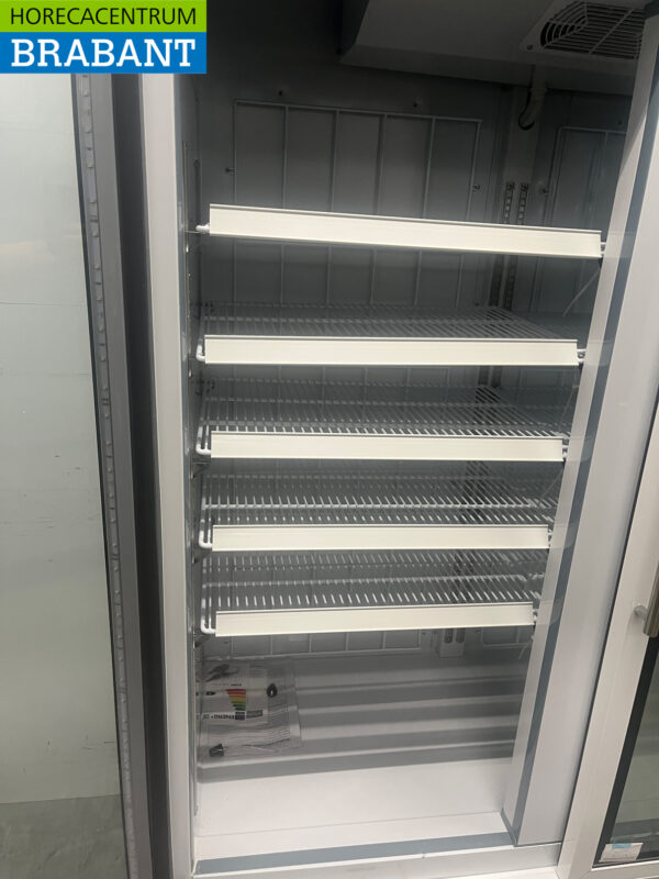 Polar GH507 Doppeltürige Glastür-Gefriertruhe Gefrierschrank 920 Liter 230V Horeca – Bild 4