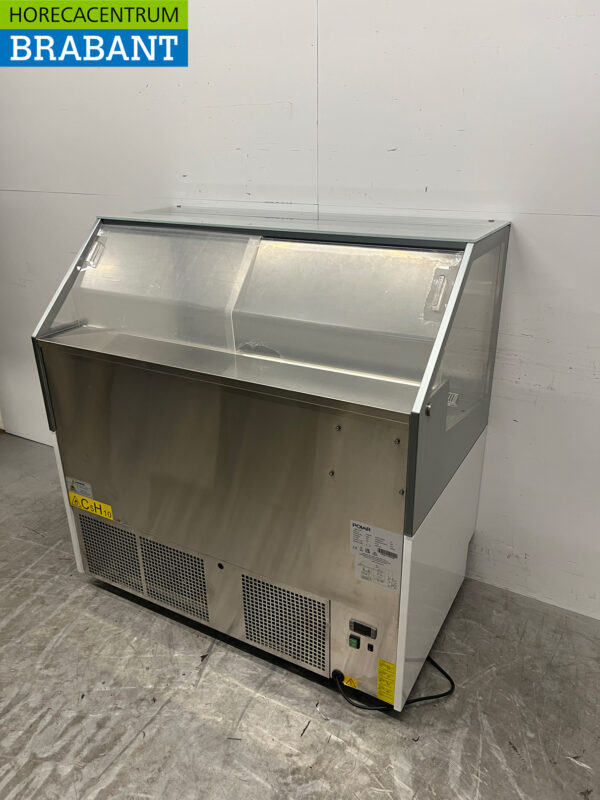 Polar UA058 Schaufel Eiscreme Vitrine 6 Schalen 230V Horeca – Bild 5