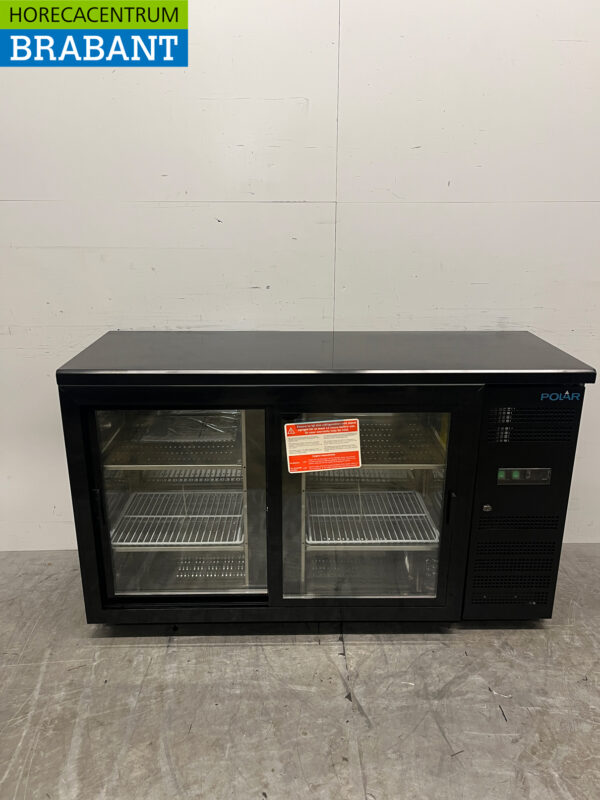 Polar CS102 Backbar Bar Kühler 2 Türen 146,2 cm 230V Horeca