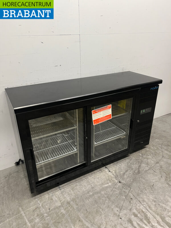 Polar CS102 Backbar Bar Kühler 2 Türen 146,2 cm 230V Horeca – Bild 3