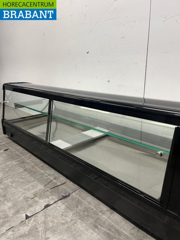 Polar DA540 Tapas-Vitrine Tapas-Vitrine Kühlvitrine saladière 5 x 1/3 GN 150 cm Horeca – Bild 5
