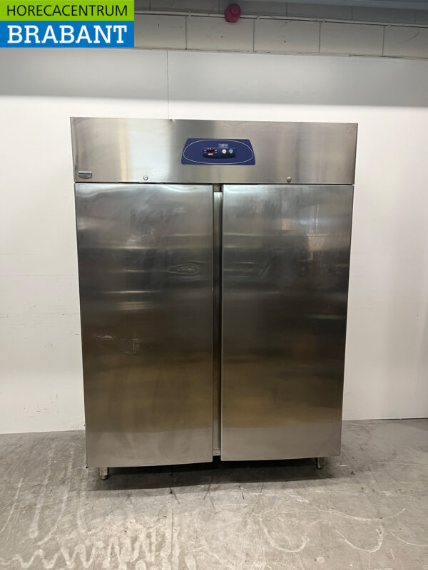 Edelstahl Electrolux Doppeltüriger Kühlschrank 1200 Liter 230V Horeca