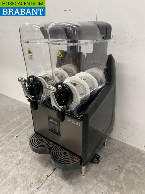 Polar UA045 Slush-Maschine Granita-Maschine 2 x 12 Liter 230V Horeca – Bild 2