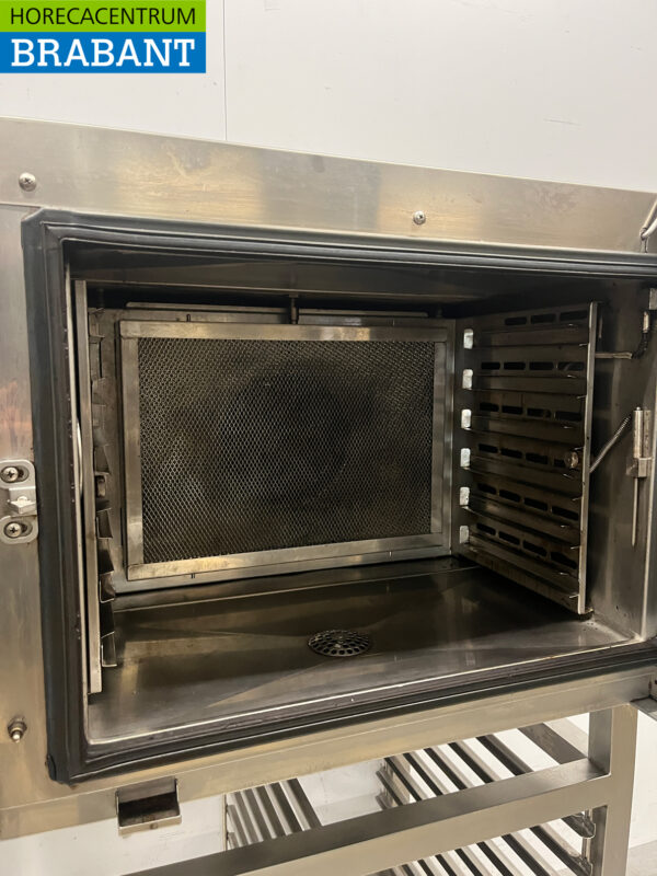 Edelstahl Zanussi Kombidämpfer 6 x 1/1 GN mit Ständer 400V Horeca – Bild 5