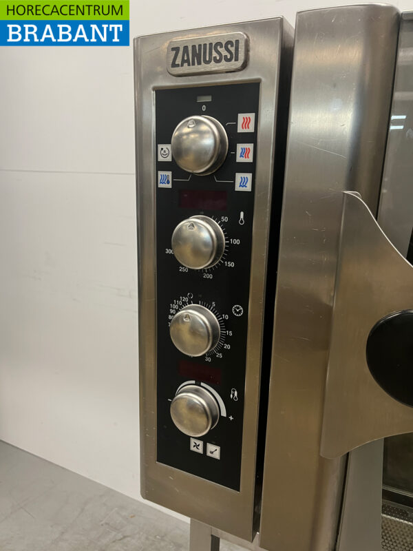 Edelstahl Zanussi Kombidämpfer 6 x 1/1 GN mit Ständer 400V Horeca – Bild 6