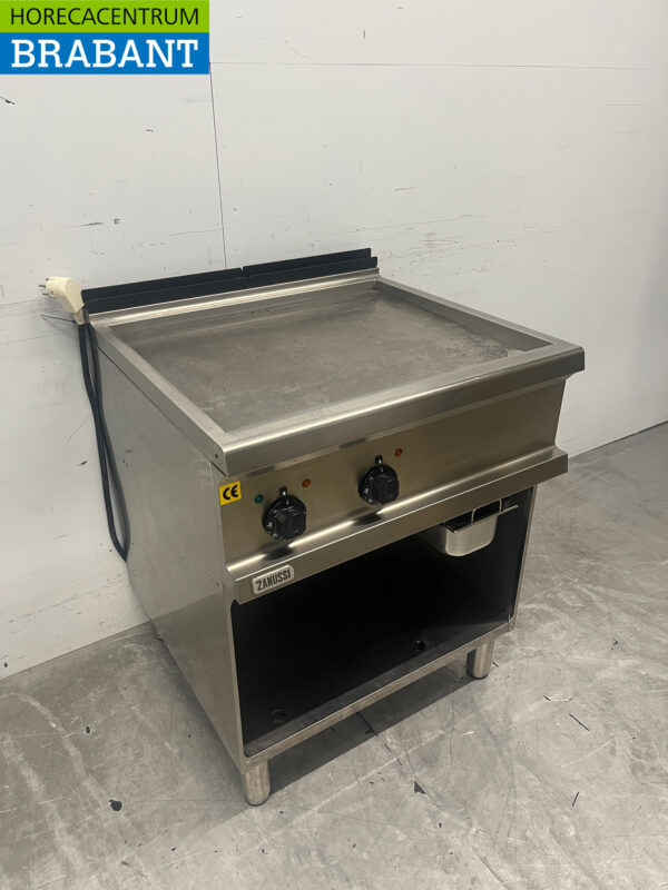Zanussi Grillplatte aus Edelstahl 70 cm 400V Horeca – Bild 3