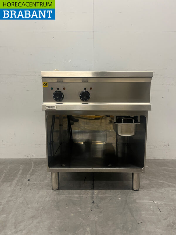 Zanussi Grillplatte aus Edelstahl 70 cm 400V Horeca – Bild 4