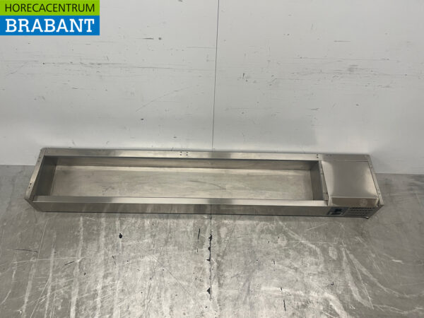 Ecofrost Saladiere aus Edelstahl 10 x 1/4 GN 200 cm 230V Horeca – Bild 4