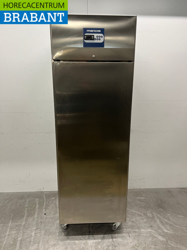 Edelstahl Metos Kühlschrank 700 Liter 230V Horeca