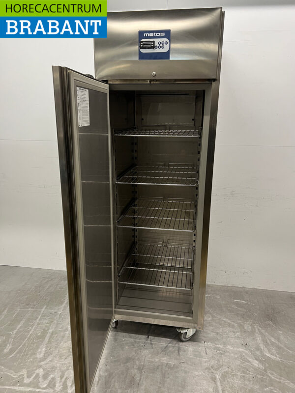 Edelstahl Metos Kühlschrank 700 Liter 230V Horeca – Bild 4