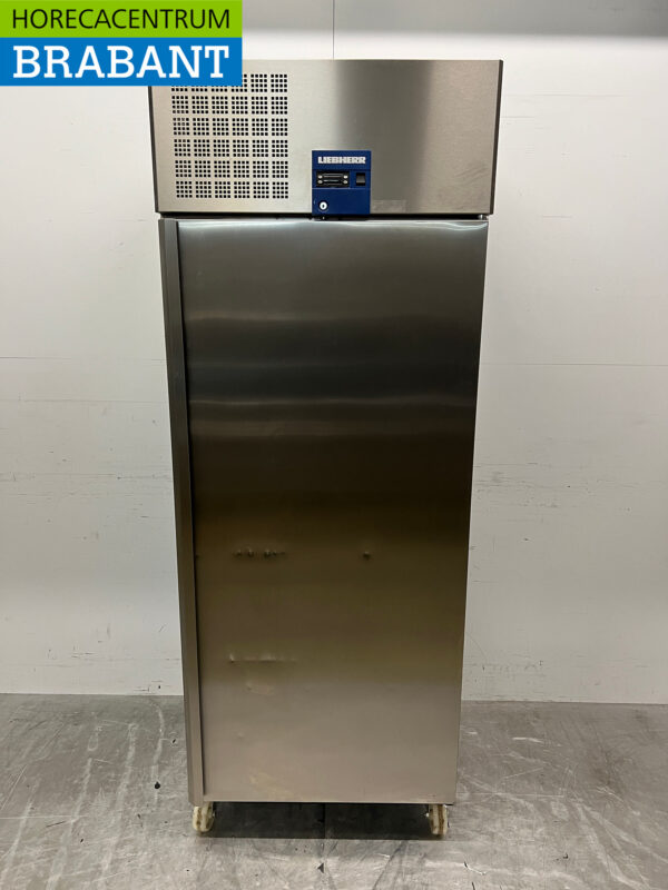 Mobiler Liebherr-Kühlschrank aus Edelstahl 550 Liter 230V Horeca