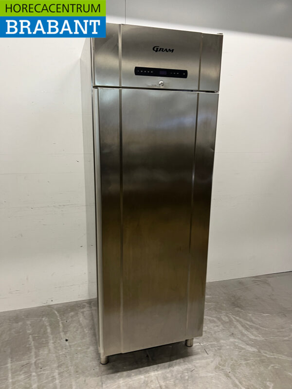 Edelstahl Gram Gefrierschrank 583 Liter 230V Horeca – Bild 3