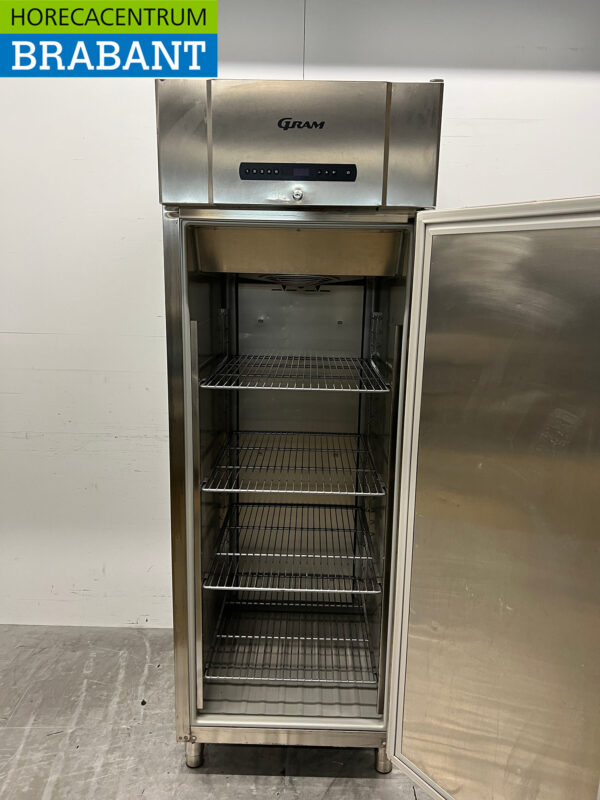 Edelstahl Gram Gefrierschrank 583 Liter 230V Horeca – Bild 4