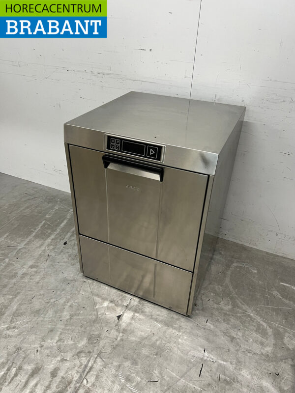 Edelstahl Smeg Geschirrspüler mit Ablaufpumpe 230V Horeca – Bild 2