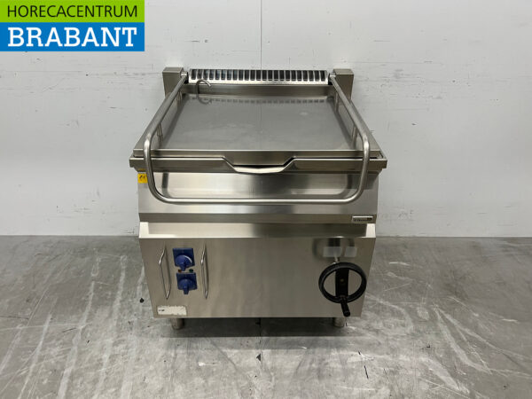 Edelstahl Zanussi Bratentablett 60 Liter 80 cm 400V Horeca