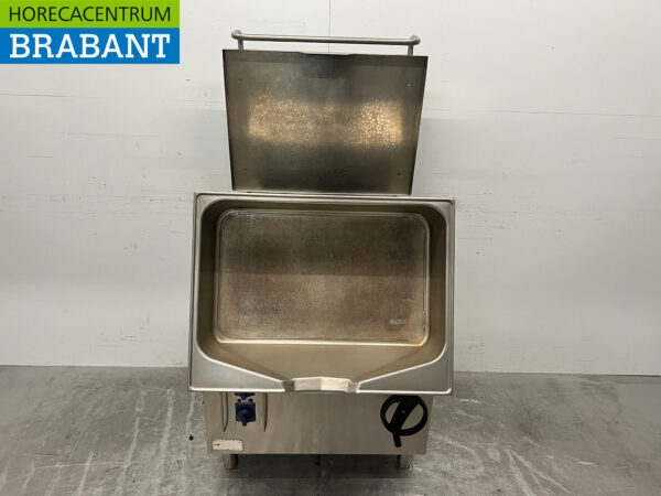 Edelstahl Zanussi Bratentablett 60 Liter 80 cm 400V Horeca – Bild 5
