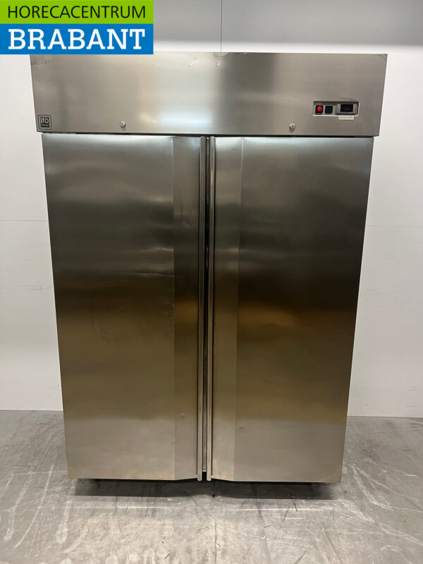Edelstahl Ifo Kampri Doppeltüriger Kühlschrank 1200 Liter 230V Horeca