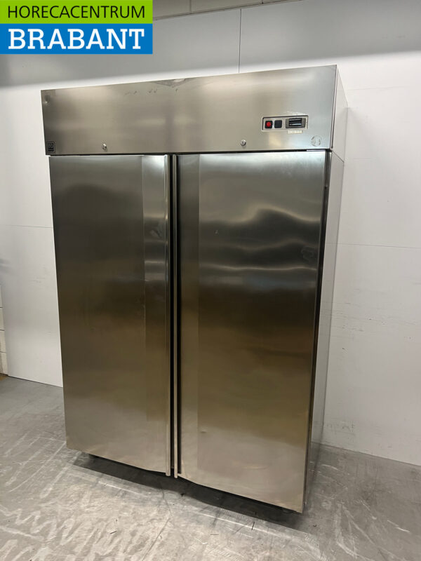 Edelstahl Ifo Kampri Doppeltüriger Kühlschrank 1200 Liter 230V Horeca – Bild 2