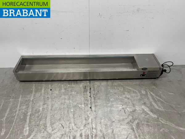Profinox Saladiere aus Edelstahl 10 x 1/4 GN 230V Horeca