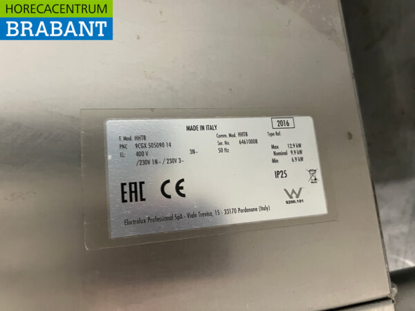 Edelstahl-Geschirrspüler Zanussi HHT8 Sliding 400V Catering – Bild 7