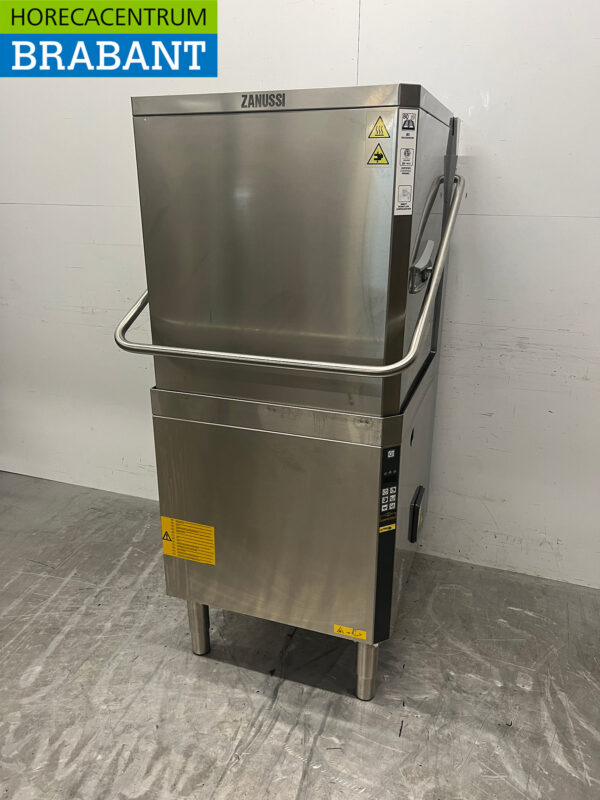 Zanussi Durchlaufgeschirrspüler aus Edelstahl mit Ablaufpumpe 400V Horeca – Bild 2