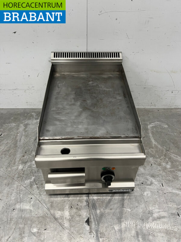 Ambach Bratpfanne aus Edelstahl 40 cm 400V Horeca